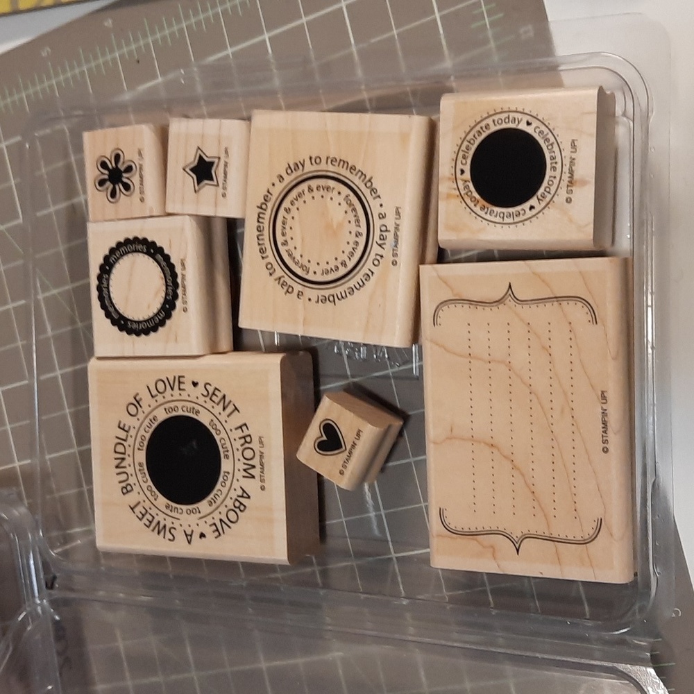 Sweet Celebrations Stampin Up rubber stamp set